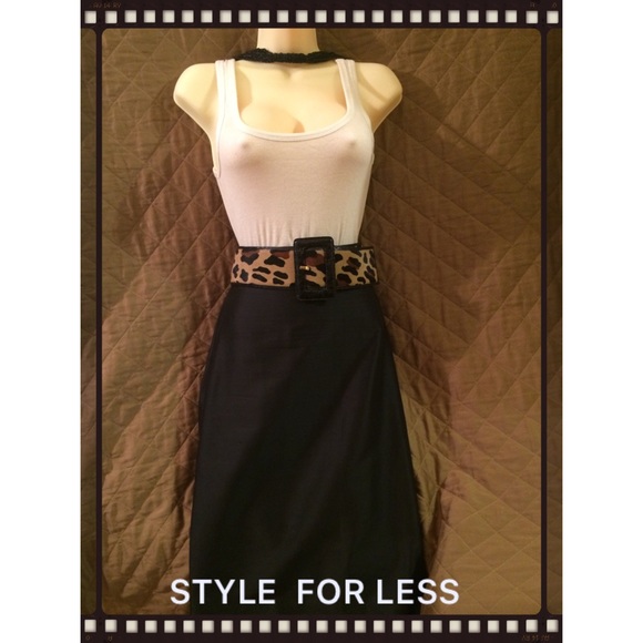DANA BUCHMAN Textured Silk Skirt