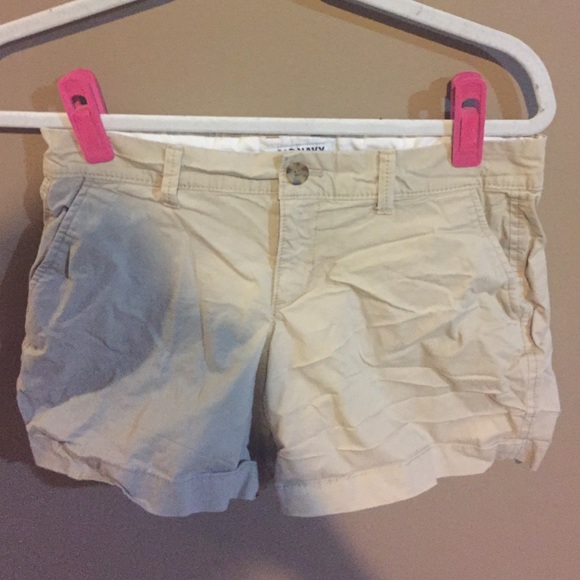 Tan Bermuda shorts