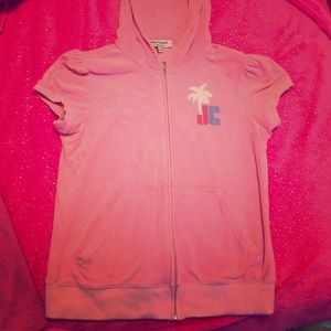 Authentic Juicy short sleeve with hood