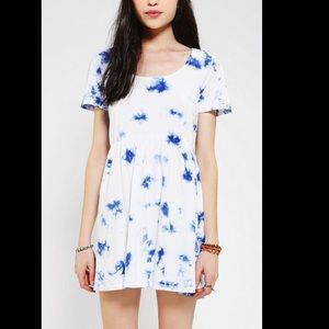 Tie-Dye Babydoll Dress