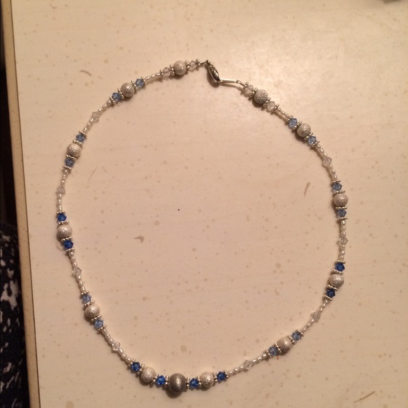 Blue Bead necklace
