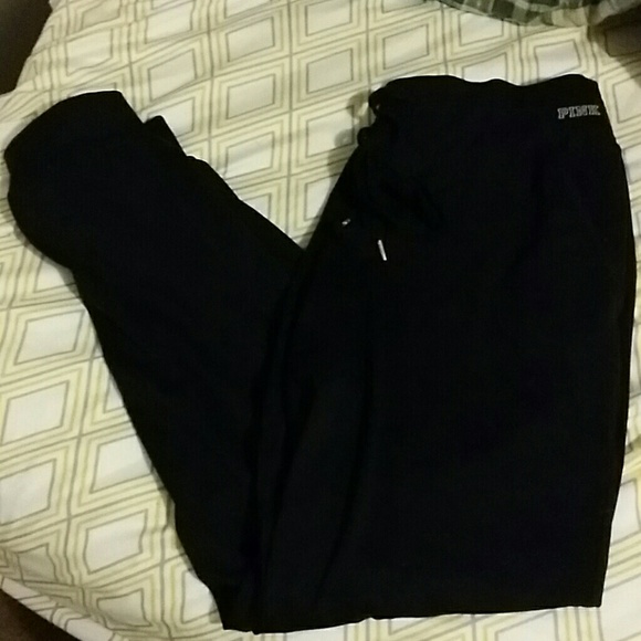 Vs pink ultimate yoga gym pant black medium