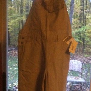 Calvin Klein khaki overalls