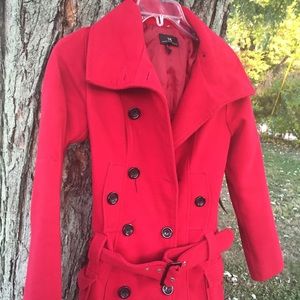 Red coat