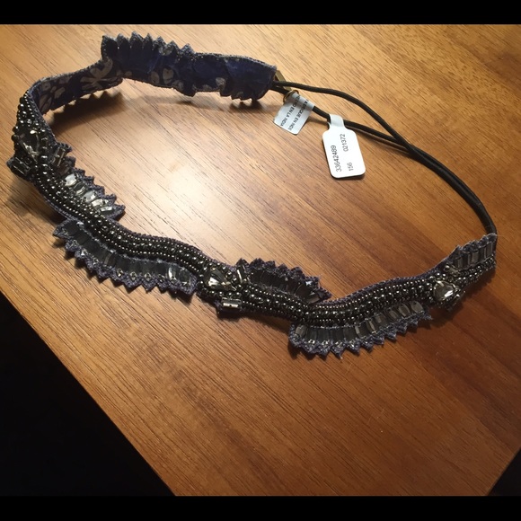 Embellished beaded headband