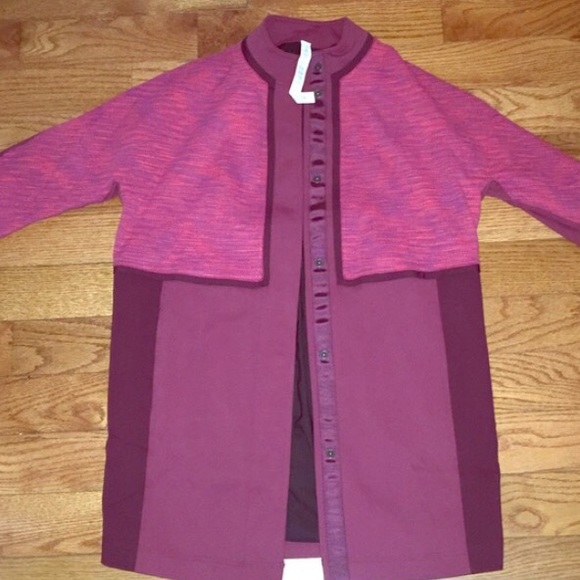 NWOT. Warm Lululemon Jacket never worn