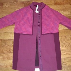 NWOT. Warm Lululemon Jacket never worn