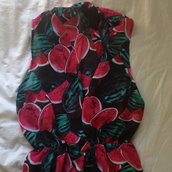 Chiffon Drape Front Jumpsuit