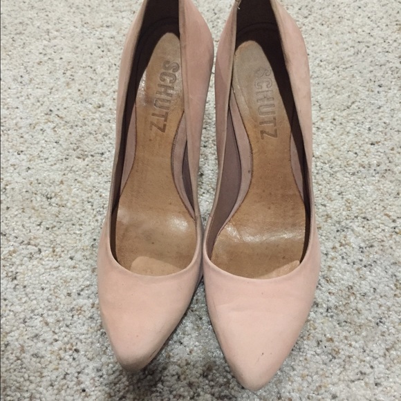 SCHUTZ LEATHER SOLE SHOS