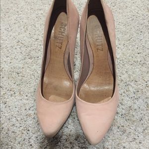 SCHUTZ LEATHER SOLE SHOS