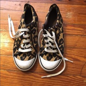 Coach, leopard (cheetah) tennis shoes