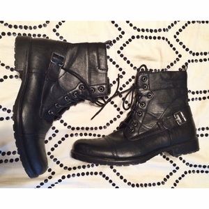 Men's Faux Leather Boots