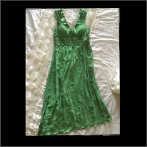 GreendressLongperfect promWedding special occasion