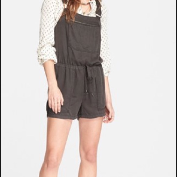 SALE NWT | Free People Cross Back Short Overalls