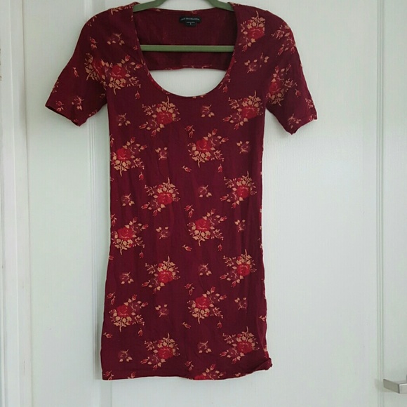 OBEY Floral Body-Con Dress