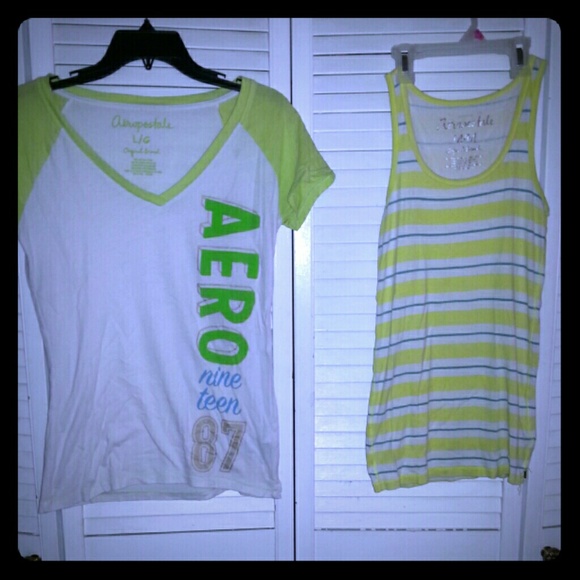 Lot of Two Aeropostale Shirts - Picture 1 of 3