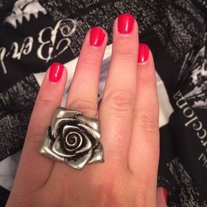 Cute Flower Statement Ring