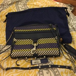 Rebecca Minkoff MAC Clutch Multi Purple