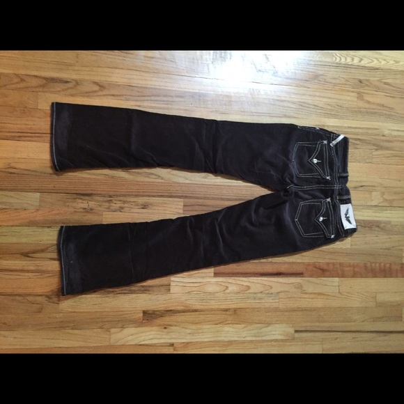 Slightly used great condition twisted heart jeans - Picture 2 of 4