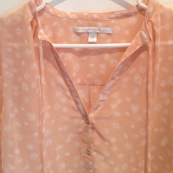 Lauren Conrad Button Up Blouse - Picture 2 of 3