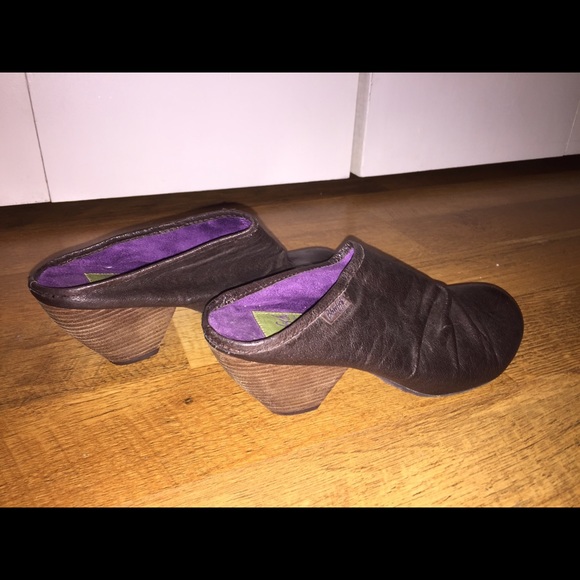 Scrunched fabric chocolate heeled boots
