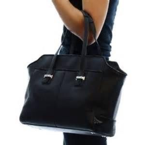 Coach Taylor Leather Alexis Black Carryall bag