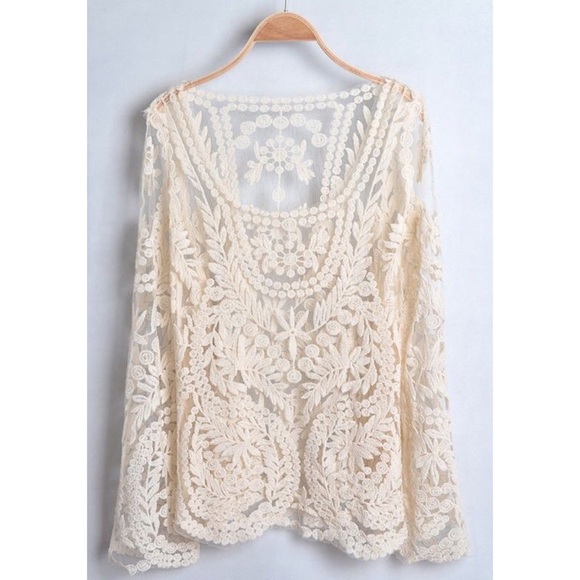 Express Tops - Boho Chic Lace Top