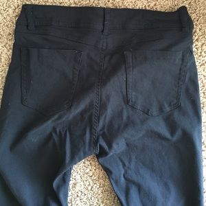 Stretchy dark wash jeans