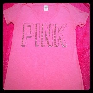 Authentic PINK tee