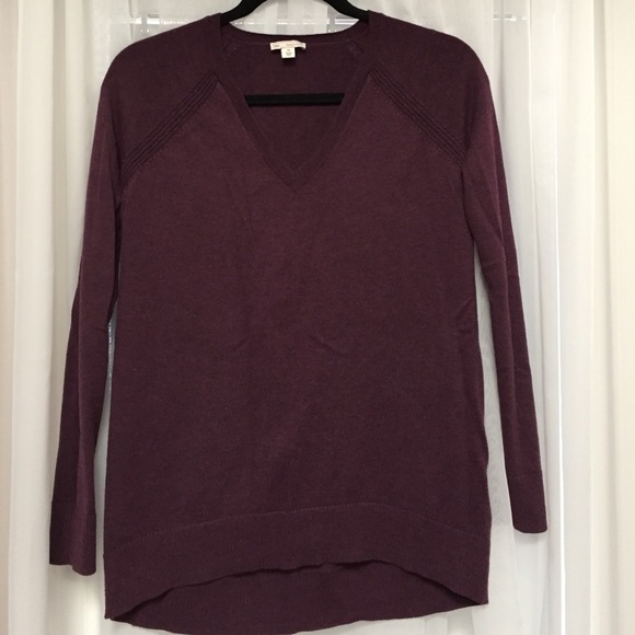 Burgundy V-neck Sweater from Gap