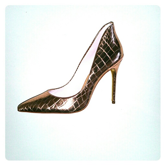 Rose Gold Pumps