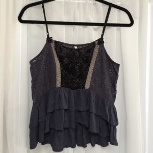 Cute Crop top with Beads
