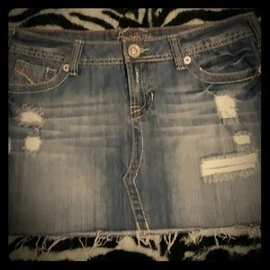 Jean skirt