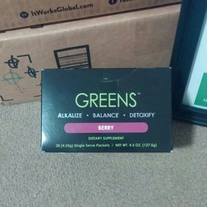 It Works Greens Single Serve Packets