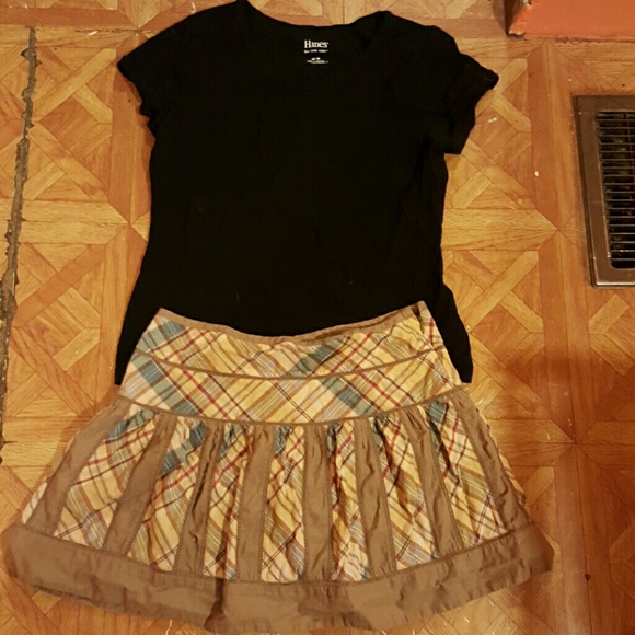 American Eagle skirt+free shirt - Picture 1 of 2