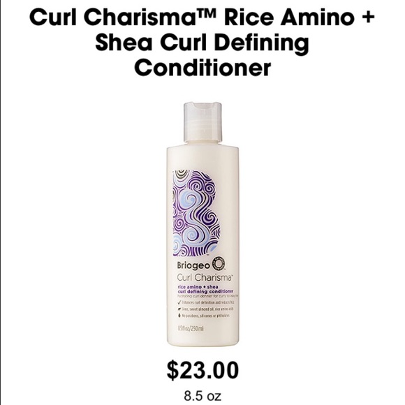 Briogeo Other Curl Charisma Rice Amino Shea Conditio Poshmark
