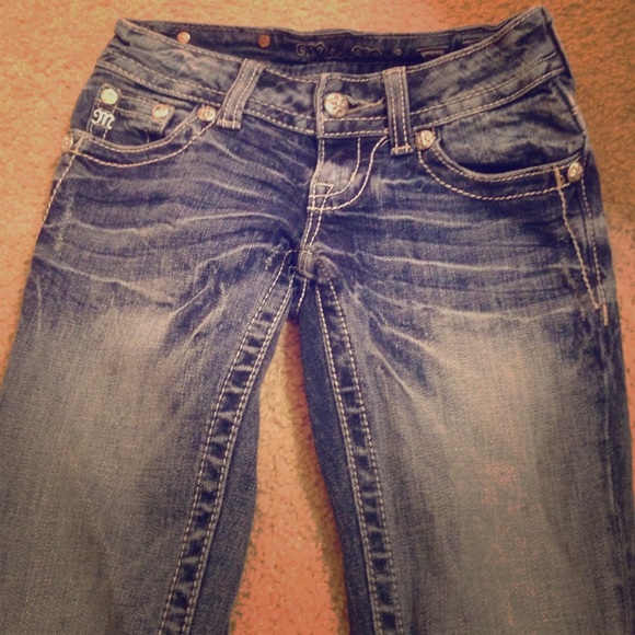 Size 23 , Miss me Jeans (wore once)