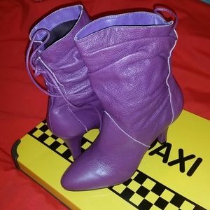 Purple boots