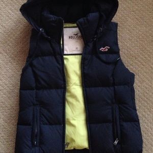 Hollister Vest with removable hood