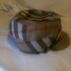 100% Authentic Burberry Nova Newsboy/Conductor Hat