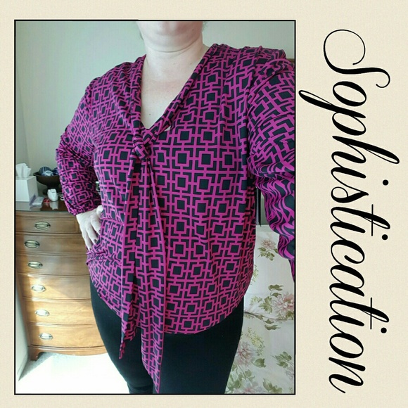 Tie-neck Blouse