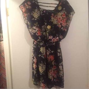 Beautiful flower print dress