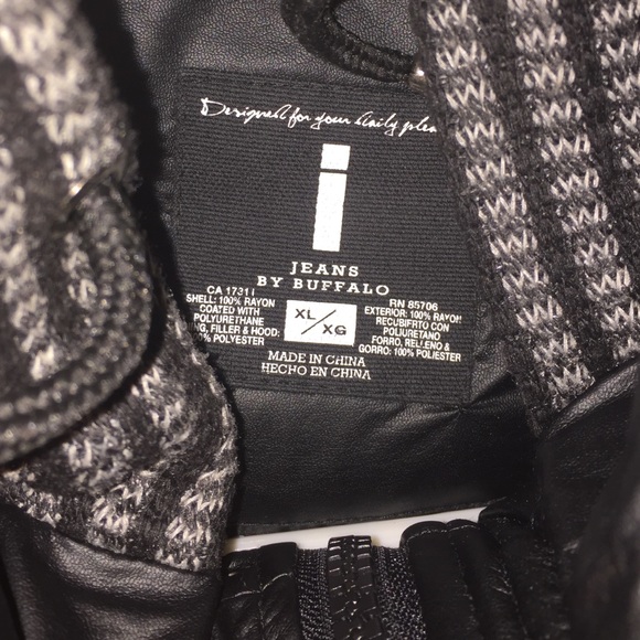 Jeans by buffalo coat size XL. CYBER MONDAY DEAL - Picture 2 of 2