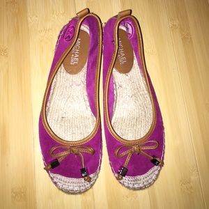 Michael Kors Espadrilles flat in Suede