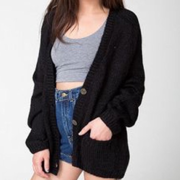 SALE American Apparel Mohair Loose Cardigan