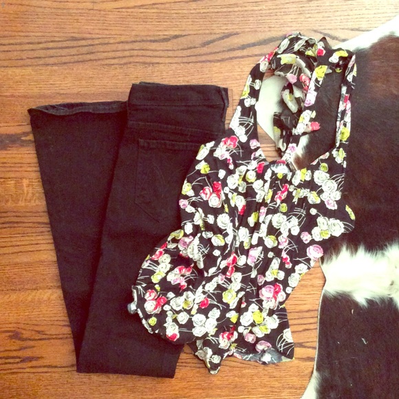 MOTHER FLARE DENIM