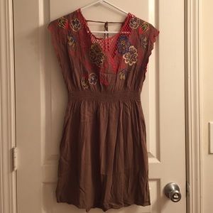 Flying Tomato Tunic with Embroidery detail