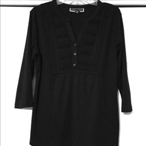Karen Scott Black Top