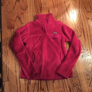 Pink Patagonia pullover