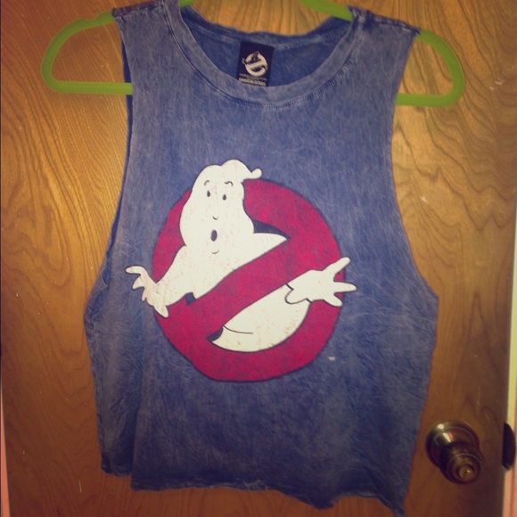 Ladies Ghostbusters tank top